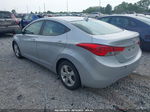 2012 Hyundai Elantra Gls Silver vin: 5NPDH4AE0CH093296