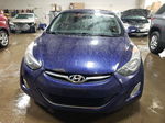 2012 Hyundai Elantra Gls Blue vin: 5NPDH4AE0CH104409