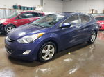 2012 Hyundai Elantra Gls Blue vin: 5NPDH4AE0CH104409