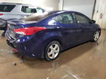 2012 Hyundai Elantra Gls Blue vin: 5NPDH4AE0CH104409