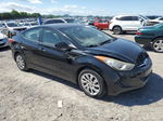 2012 Hyundai Elantra Gls Black vin: 5NPDH4AE0CH120058