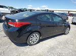 2012 Hyundai Elantra Gls Black vin: 5NPDH4AE0CH120058