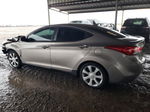 2012 Hyundai Elantra Gls Gray vin: 5NPDH4AE0CH127026