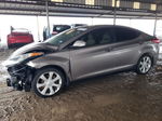 2012 Hyundai Elantra Gls Gray vin: 5NPDH4AE0CH127026