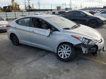 2012 Hyundai Elantra Gls Silver vin: 5NPDH4AE0CH137992