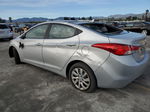 2012 Hyundai Elantra Gls Silver vin: 5NPDH4AE0CH137992