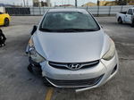 2012 Hyundai Elantra Gls Silver vin: 5NPDH4AE0CH137992