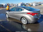 2013 Hyundai Elantra Limited Gray vin: 5NPDH4AE0DH158102