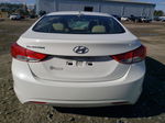 2013 Hyundai Elantra Gls White vin: 5NPDH4AE0DH158648