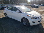 2013 Hyundai Elantra Gls Белый vin: 5NPDH4AE0DH158648