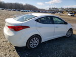 2013 Hyundai Elantra Gls White vin: 5NPDH4AE0DH158648