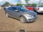 2013 Hyundai Elantra Gls Gray vin: 5NPDH4AE0DH161663