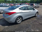 2013 Hyundai Elantra Gls Silver vin: 5NPDH4AE0DH171237