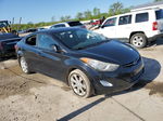 2013 Hyundai Elantra Gls Black vin: 5NPDH4AE0DH171366