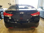 2013 Hyundai Elantra Gls Black vin: 5NPDH4AE0DH174185