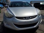 2013 Hyundai Elantra Gls Silver vin: 5NPDH4AE0DH174414