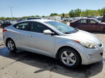 2013 Hyundai Elantra Gls Silver vin: 5NPDH4AE0DH174414