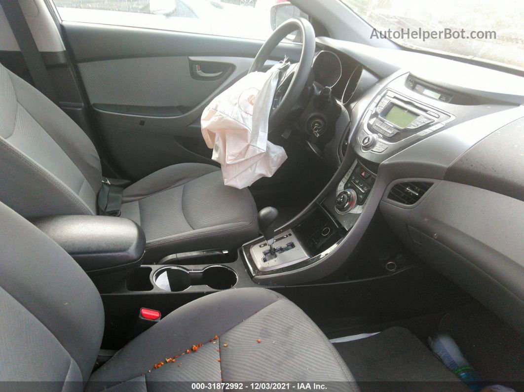 2013 Hyundai Elantra Gls Серебряный vin: 5NPDH4AE0DH176518