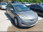 2013 Hyundai Elantra Gls Gray vin: 5NPDH4AE0DH182206