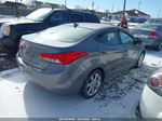 2013 Hyundai Elantra Limited Gray vin: 5NPDH4AE0DH195179