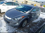 2013 Hyundai Elantra Limited Gray vin: 5NPDH4AE0DH195179