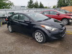 2013 Hyundai Elantra Gls Black vin: 5NPDH4AE0DH247152