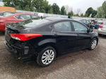 2013 Hyundai Elantra Gls Black vin: 5NPDH4AE0DH247152