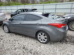 2013 Hyundai Elantra Gls Gray vin: 5NPDH4AE0DH291359