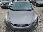 2013 Hyundai Elantra Gls Gray vin: 5NPDH4AE0DH291359