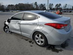 2013 Hyundai Elantra Gls Серебряный vin: 5NPDH4AE0DH321072