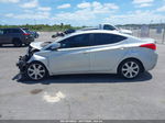 2013 Hyundai Elantra Limited Silver vin: 5NPDH4AE0DH339491