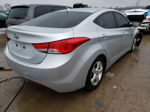 2013 Hyundai Elantra Gls Silver vin: 5NPDH4AE0DH365282