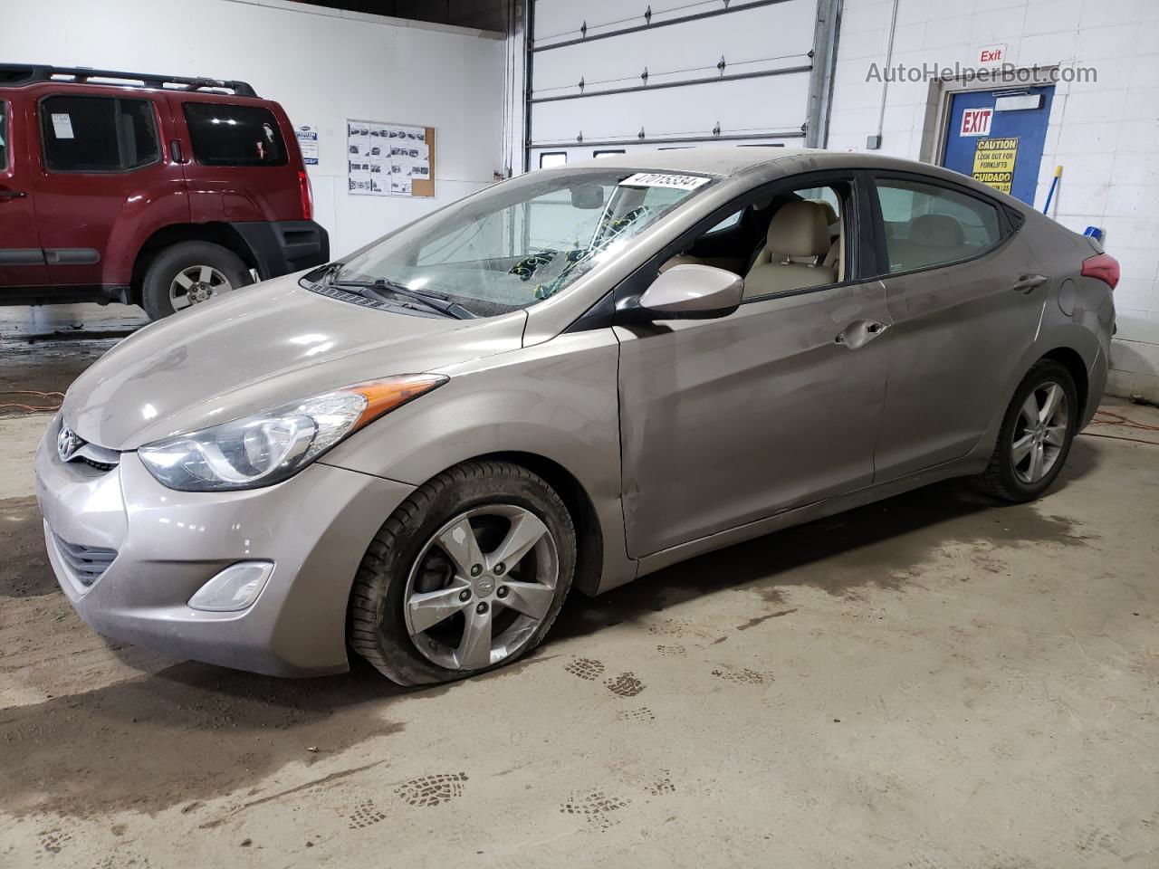 2013 Hyundai Elantra Gls Gold vin: 5NPDH4AE0DH371986