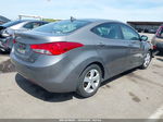 2013 Hyundai Elantra Gls Gray vin: 5NPDH4AE0DH378971