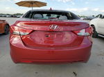 2013 Hyundai Elantra Gls Red vin: 5NPDH4AE0DH389842