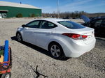 2013 Hyundai Elantra Gls White vin: 5NPDH4AE0DH426954