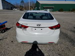 2013 Hyundai Elantra Gls White vin: 5NPDH4AE0DH426954