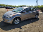 2013 Hyundai Elantra Gls Beige vin: 5NPDH4AE0DH434634