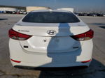 2014 Hyundai Elantra Se White vin: 5NPDH4AE0EH457378