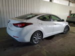 2014 Hyundai Elantra Se White vin: 5NPDH4AE0EH471250