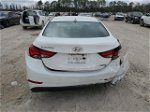 2014 Hyundai Elantra Se White vin: 5NPDH4AE0EH483124