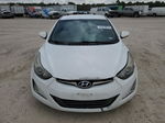 2014 Hyundai Elantra Se White vin: 5NPDH4AE0EH483124