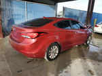 2014 Hyundai Elantra Se Burgundy vin: 5NPDH4AE0EH495385