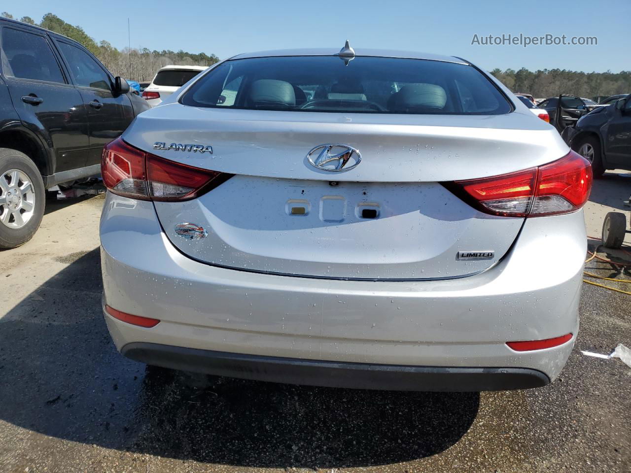 2014 Hyundai Elantra Se Silver vin: 5NPDH4AE0EH509138