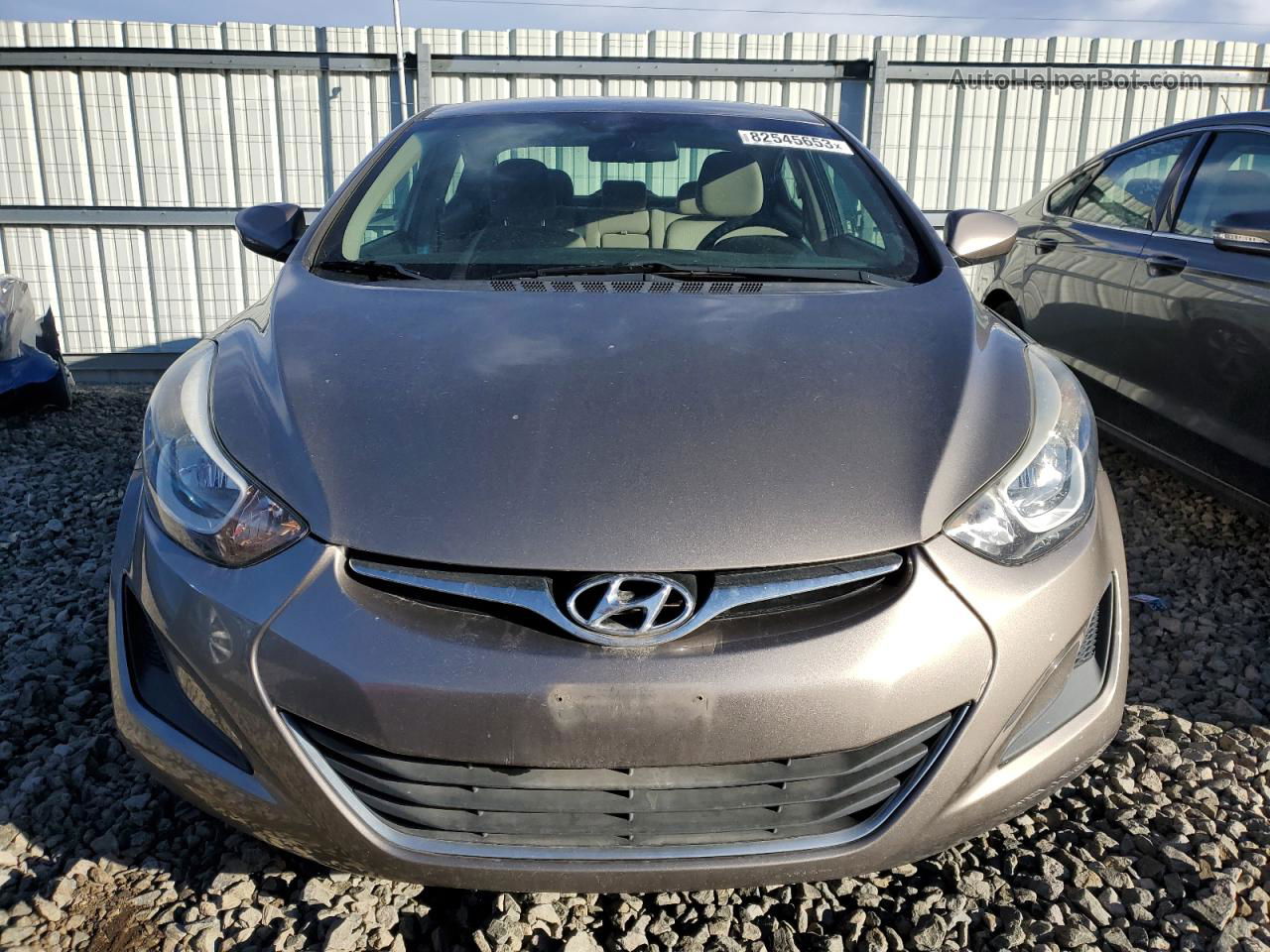 2014 Hyundai Elantra Se Charcoal vin: 5NPDH4AE0EH512525