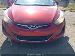 2014 Hyundai Elantra Se Red vin: 5NPDH4AE0EH517630