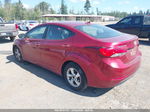 2014 Hyundai Elantra Se Red vin: 5NPDH4AE0EH517630