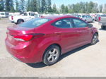 2014 Hyundai Elantra Se Red vin: 5NPDH4AE0EH517630