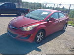 2014 Hyundai Elantra Se Red vin: 5NPDH4AE0EH517630