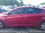 2014 Hyundai Elantra Se Red vin: 5NPDH4AE0EH542737